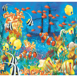 Тайны морских глубин /6л/ 210*200 Фотообои Симфония